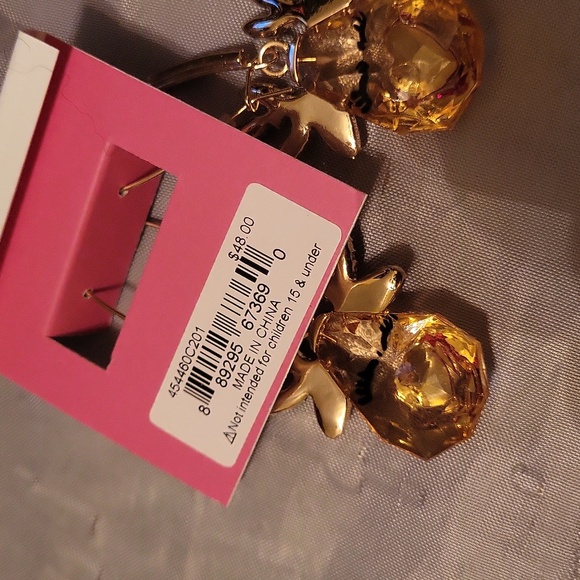 Betsey Johnson Rudolph dangle earrings - Picture 4 of 4